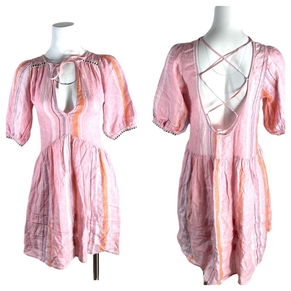 Lemlem X H&M Linen Dress SZ XS